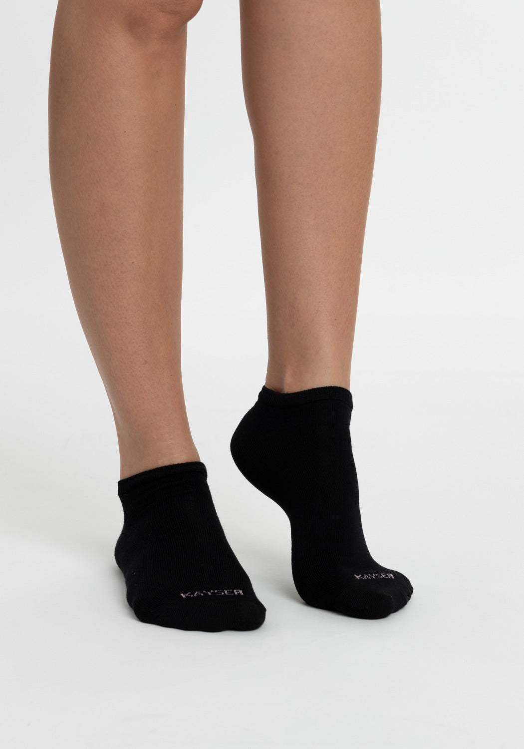 TRIPACK TOBILLEROS DE BAMBOO NEGRO DE MUJER