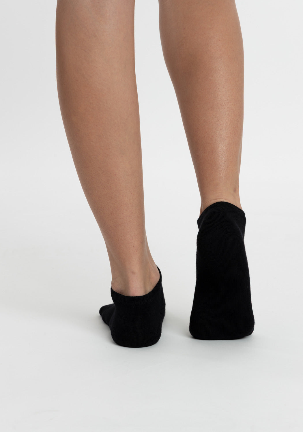 TRIPACK TOBILLEROS DE BAMBOO NEGRO DE MUJER