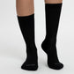 TRIPACK SOQUETES KAYSER DE ALGODÓN NEGRO DE MUJER