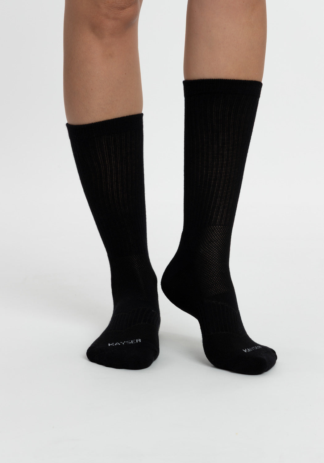 TRIPACK CALCETIN SOQUETES PARA MUJER DE ALGODÓN NEGRO