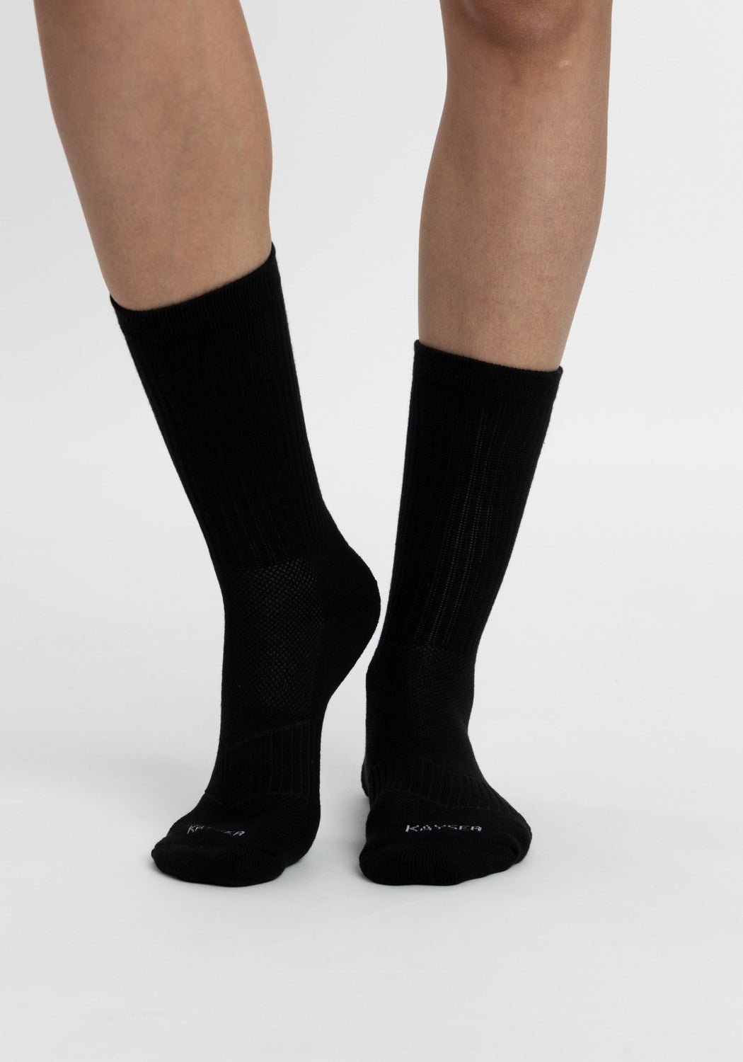TRIPACK  SOQUETES DE ALGODÓN NEGRO DE MUJER
