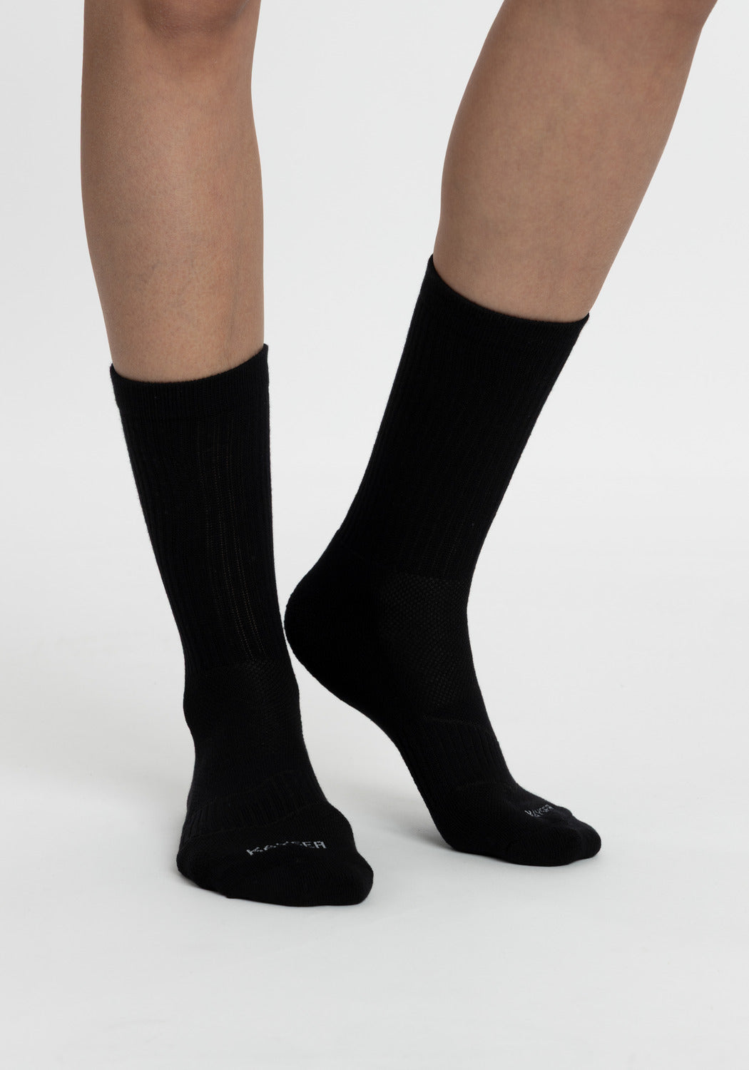 TRIPACK  SOQUETES DE ALGODÓN NEGRO DE MUJER