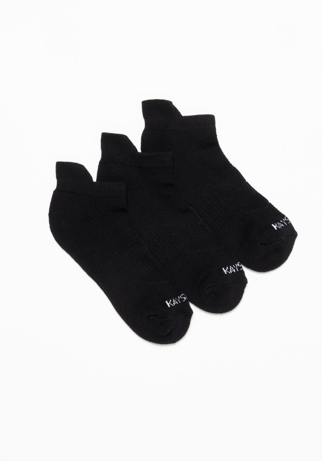 TRIPACK CALCETINES TOBILLEROS DE ALGODÓN NEGRO DE MUJER