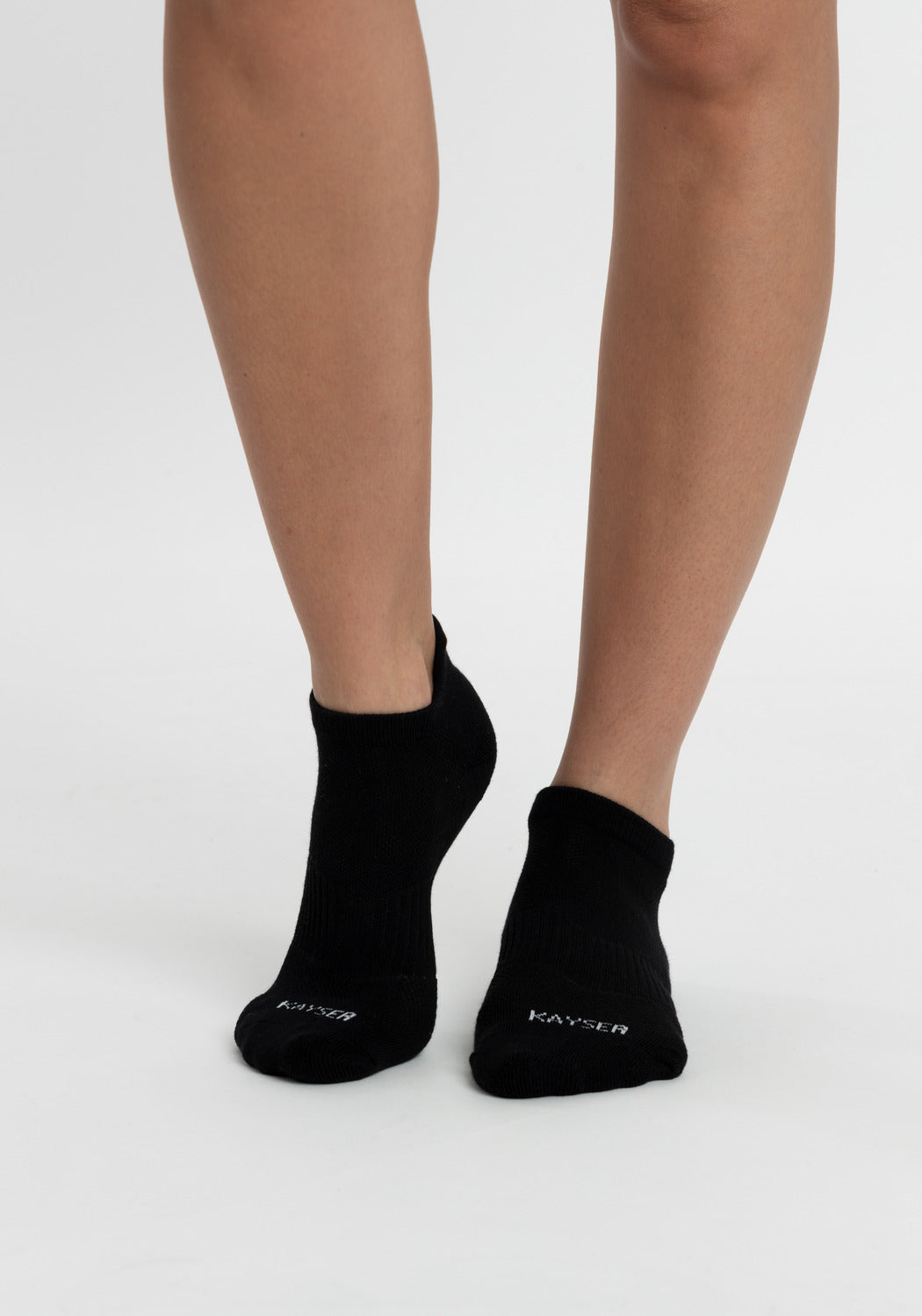 TRIPACK CALCETINES TOBILLEROS DE ALGODÓN NEGRO DE MUJER