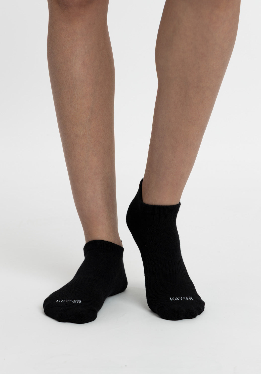 PACK X3 CALCETIN TOBILLEROS DE ALGODÓN NEGRO DE MUJER