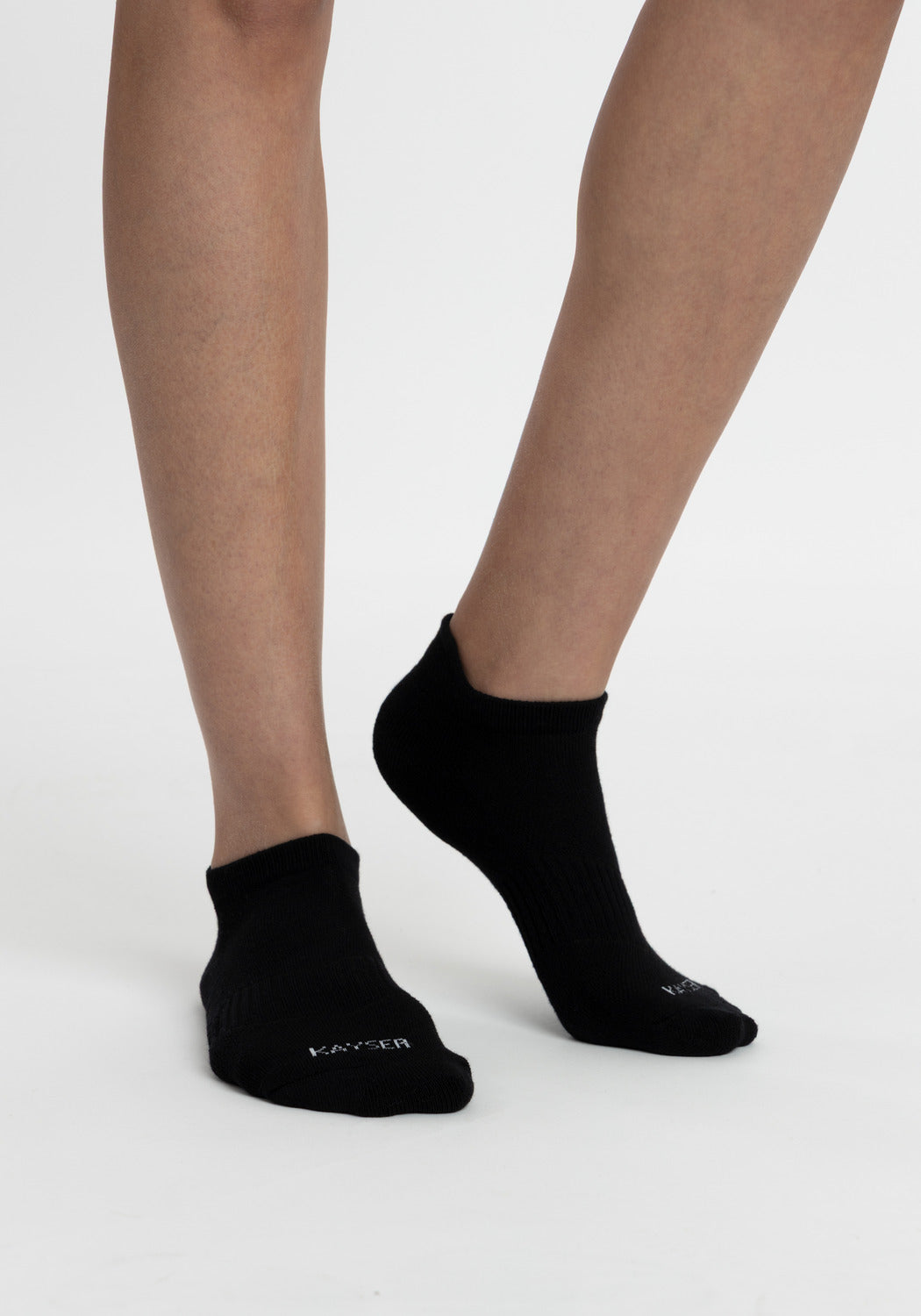 PACK X3 CALCETIN TOBILLEROS DE ALGODÓN NEGRO DE MUJER