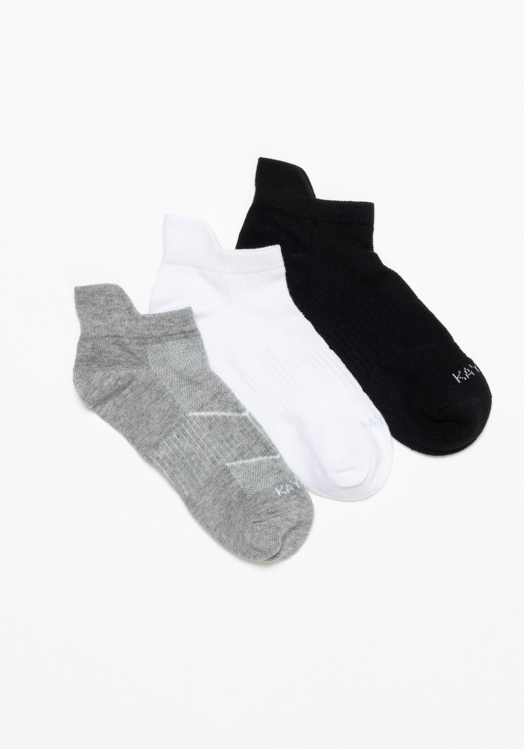 PACK DE 3 CALCETINES TOBILLEROS DE ALGODÓN NEGRO DE MUJER
