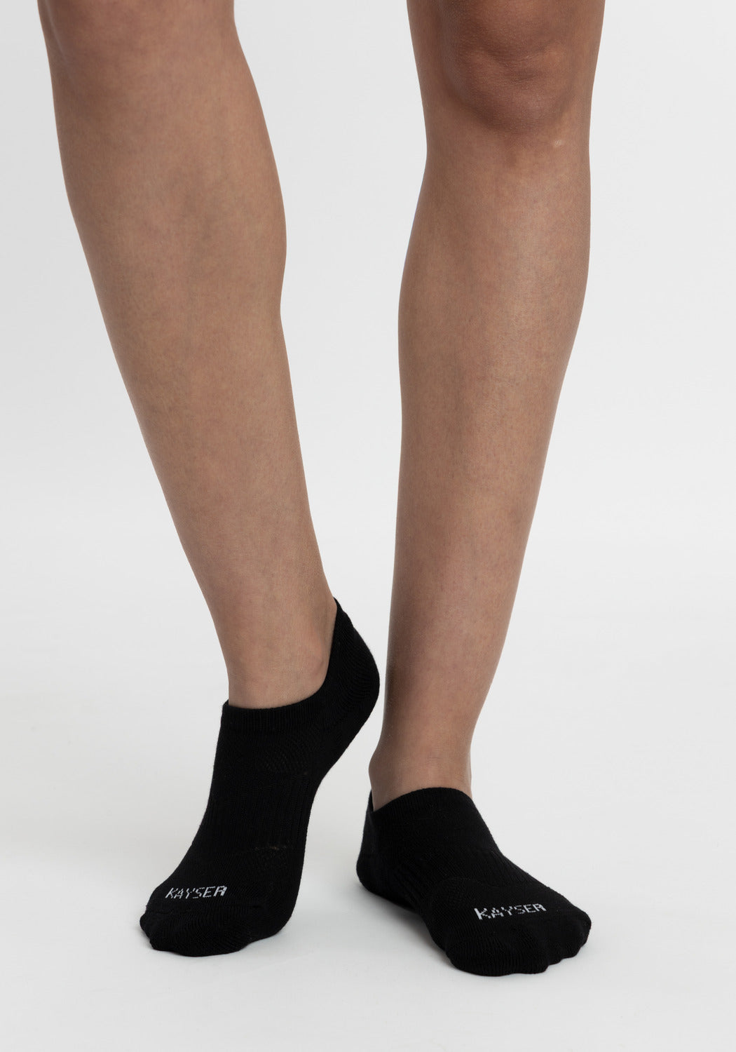 TRIPACK CALCETIN INVISIBLE DE ALGODÓN NEGRO DE MUJER
