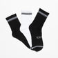 TRIPACK CALCETIN QUARTER ANKLE DE POLIESTER RECICLADO NEGRO DE MUJER