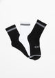 TRIPACK CALCETIN QUARTER ANKLE DE POLIESTER RECICLADO NEGRO DE MUJER
