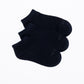 TRIPACK CALCETIN TOBILLERO DE ALGODÓN AZUL DE UNISEX