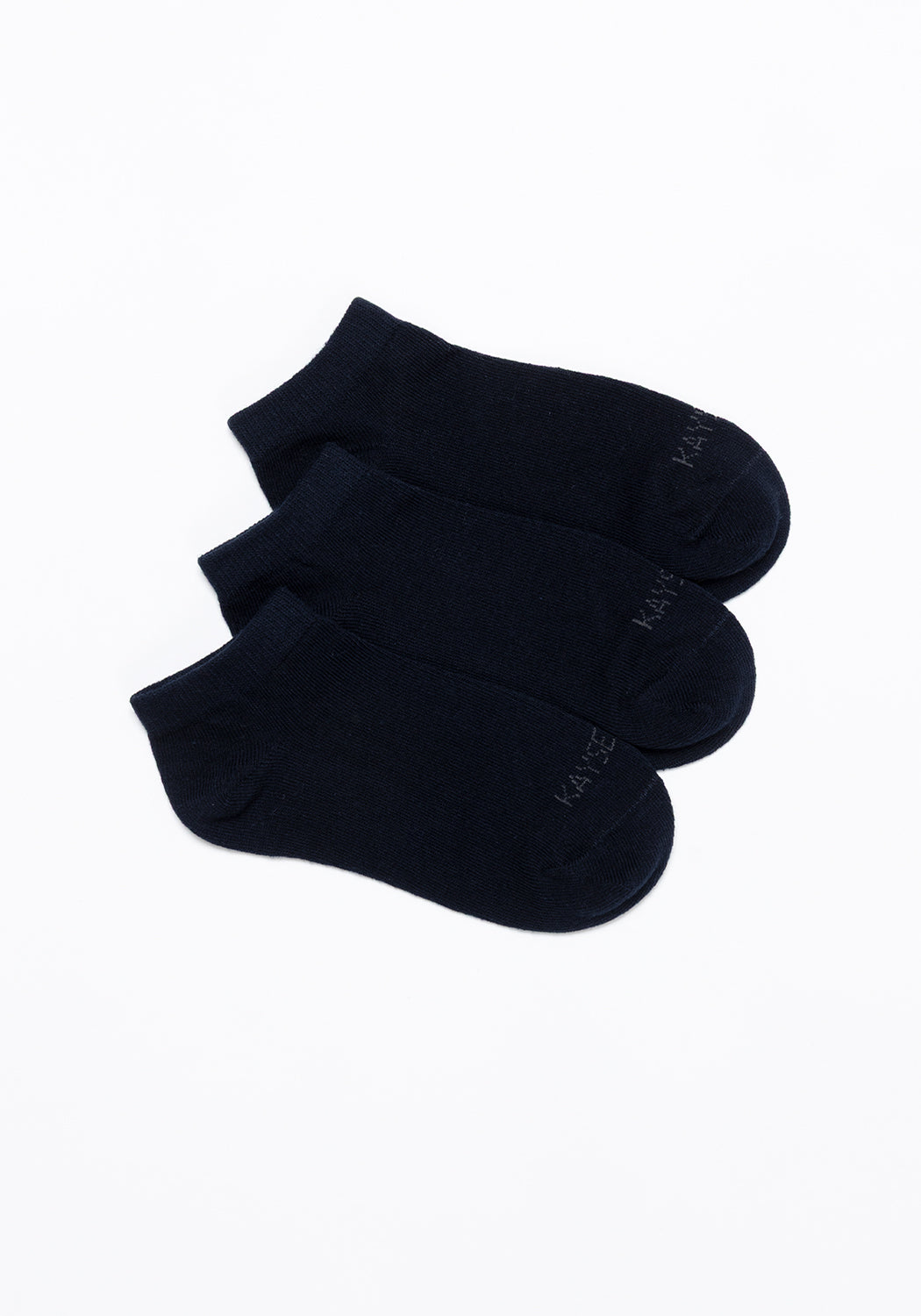 TRIPACK CALCETIN TOBILLERO DE ALGODÓN AZUL DE UNISEX
