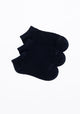 TRIPACK CALCETIN TOBILLERO DE ALGODÓN AZUL DE UNISEX