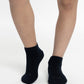 TRIPACK CALCETIN TOBILLERO DE ALGODÓN AZUL DE UNISEX