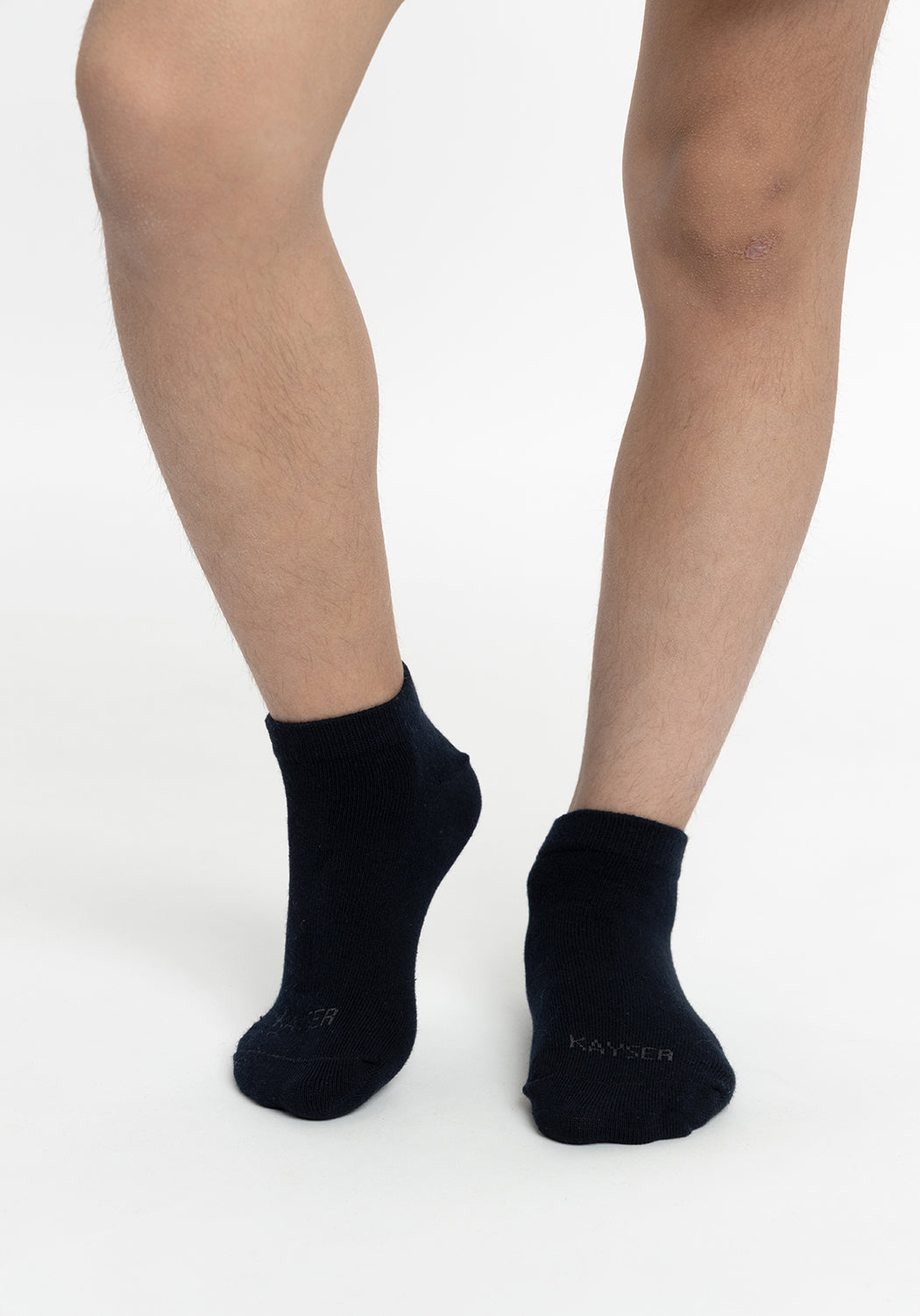 TRIPACK CALCETIN TOBILLERO DE ALGODÓN AZUL DE UNISEX
