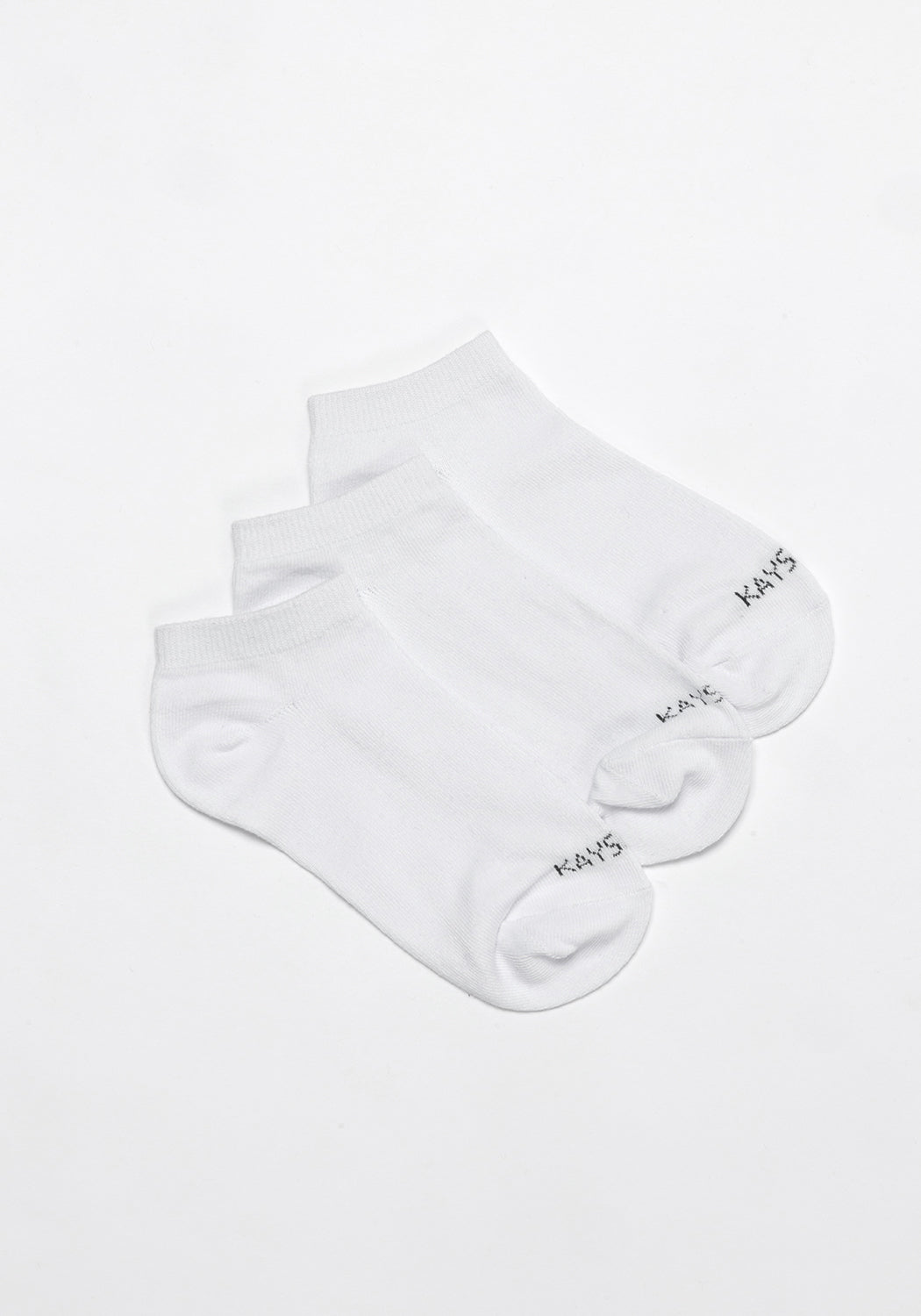 TRIPACK CALCETIN TOBILLERO DE ALGODÓN BLANCO DE UNISEX