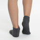 TRIPACK CALCETIN TOBILLERO DE ALGODÓN GRIS DE UNISEX