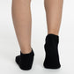 TRIPACK CALCETIN TOBILLERO DE ALGODÓN NEGRO DE UNISEX