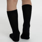 TRIPACK CALCETIN SOQUETES DE ALGODÓN NEGRO UNISEX