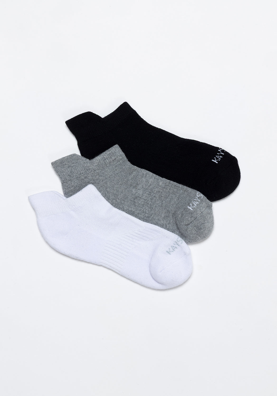 TRIPACK CALCETIN TOBILLEROS DE ALGODÓN NEGRO UNISEX
