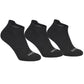TRIPACK CALCETIN TOBILLEROS ALGODÓN NEGRO/GRIS/BLANCO UNISEX