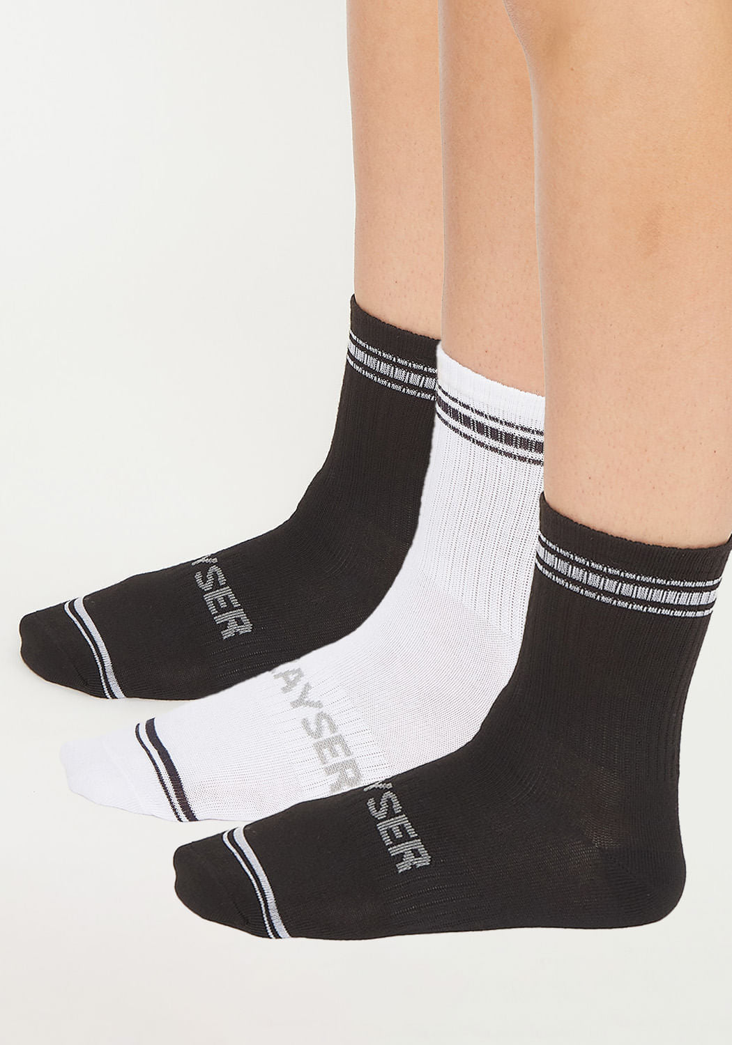 TRIPACK CALCETIN QUARTER ANKLE POLIESTER RECICLADO