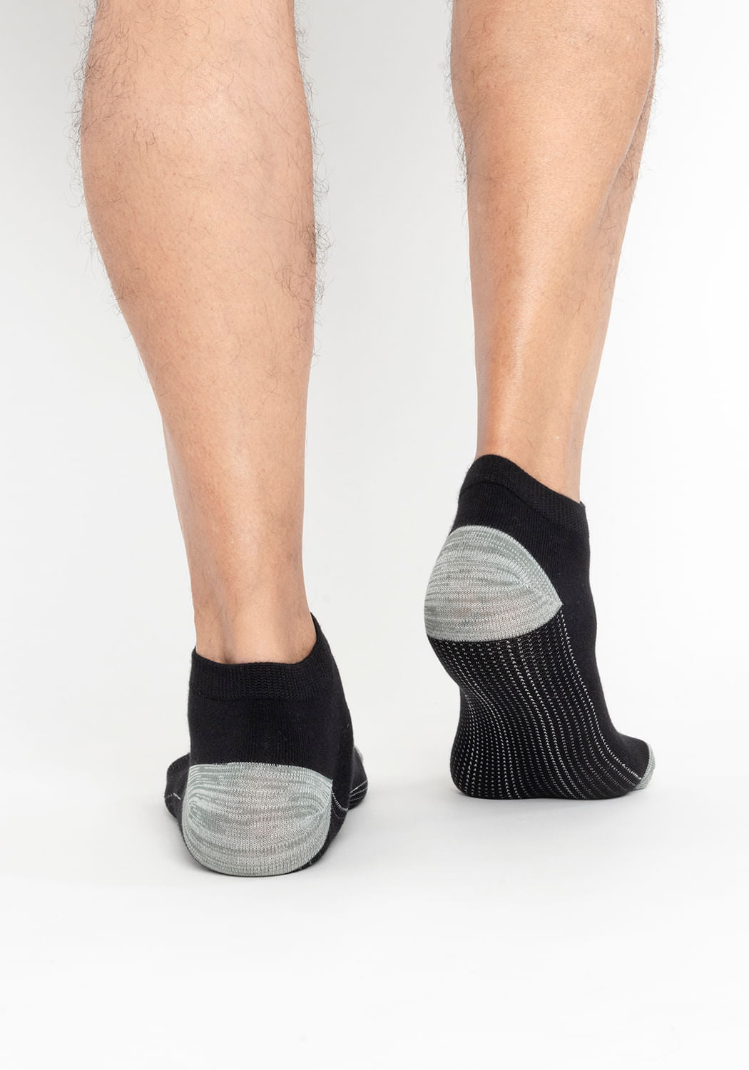 TRIPACK CALCETIN TOBILLEROS ALGODÓN COBRE