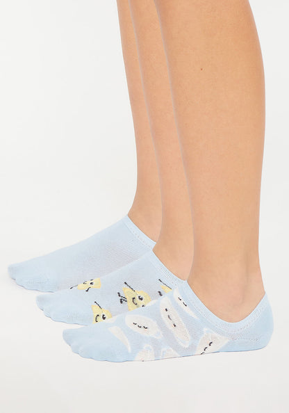 TRIPACK CALCETIN INVISIBLE ALGODÓN