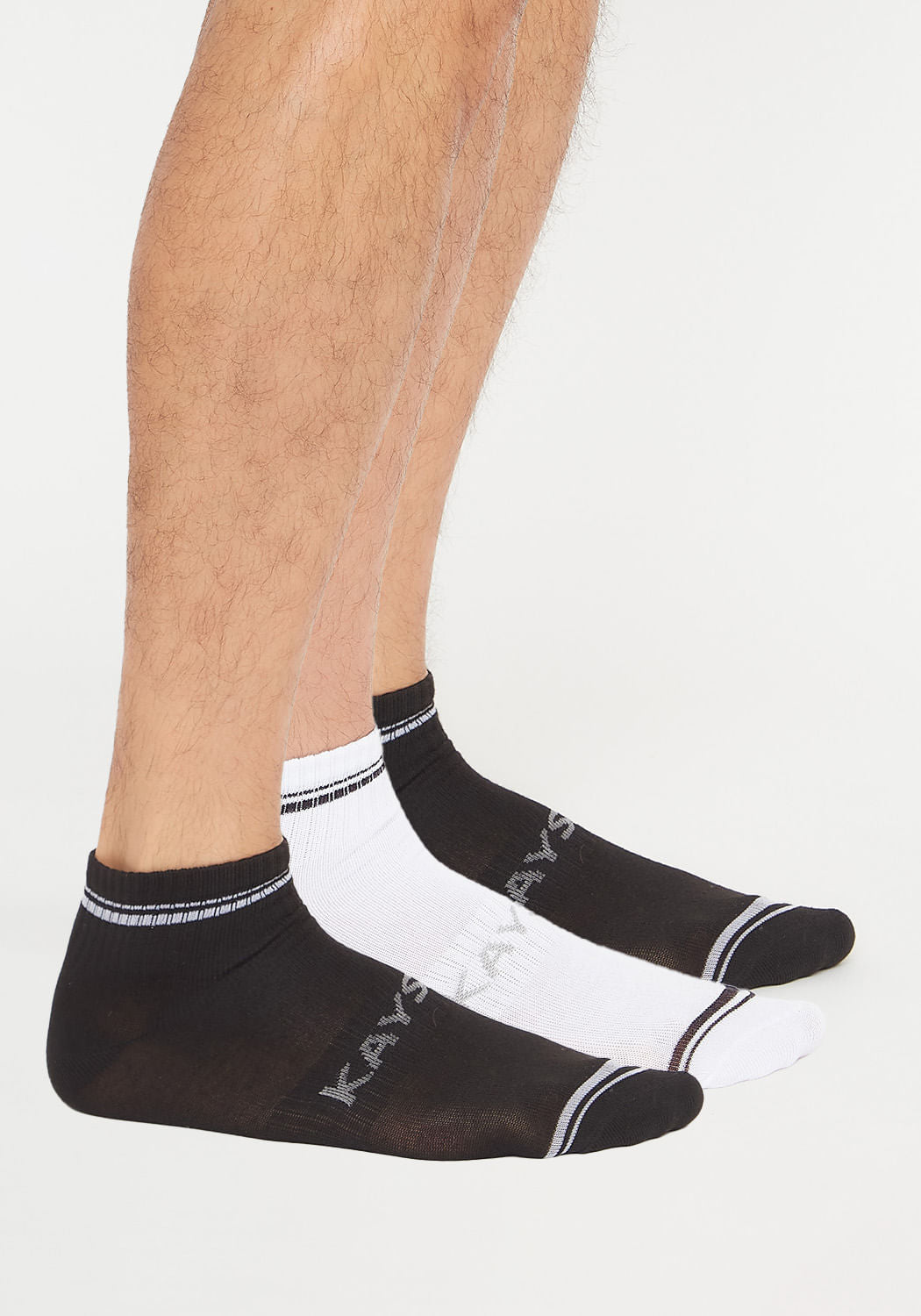 TRIPACK CALCETIN TOBILLEROS POLIESTER RECICLADO