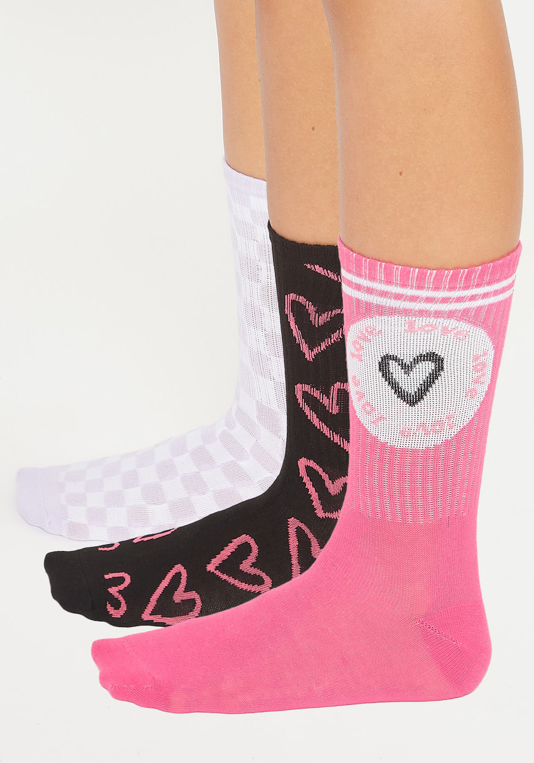 TRIPACK CALCETIN SOQUETES POLIESTER RECICLADO