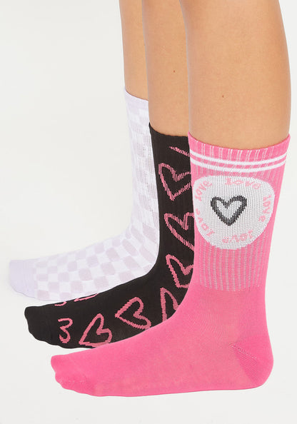 TRIPACK CALCETIN SOQUETES POLIESTER RECICLADO