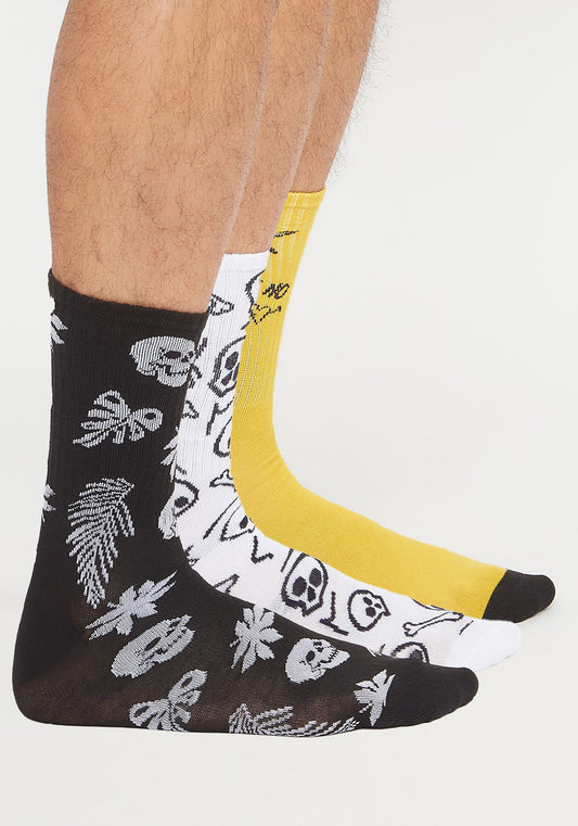 TRIPACK CALCETIN SOQUETES POLIESTER RECICLADO