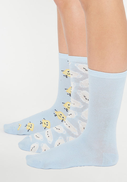 TRIPACK CALCETIN SOQUETES ALGODÓN