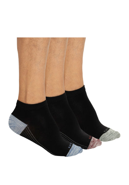 TRIPACK CALCETIN TOBILLEROS ALGODÓN COBRE