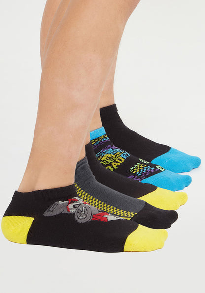 PACK 5 CALCETIN TOBILLEROS ALGODÓN