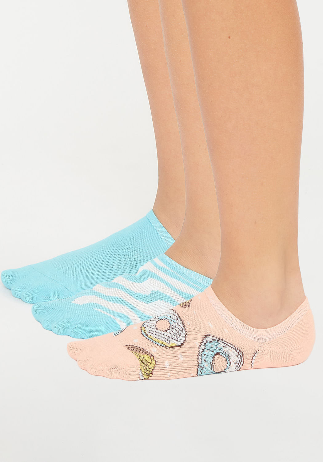 TRIPACK CALCETIN INVISIBLE ALGODÓN