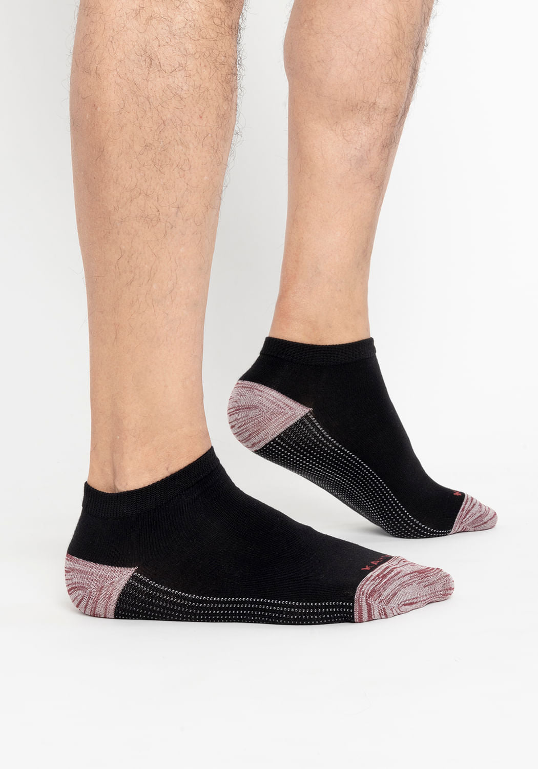 TRIPACK CALCETIN TOBILLEROS ALGODÓN COBRE