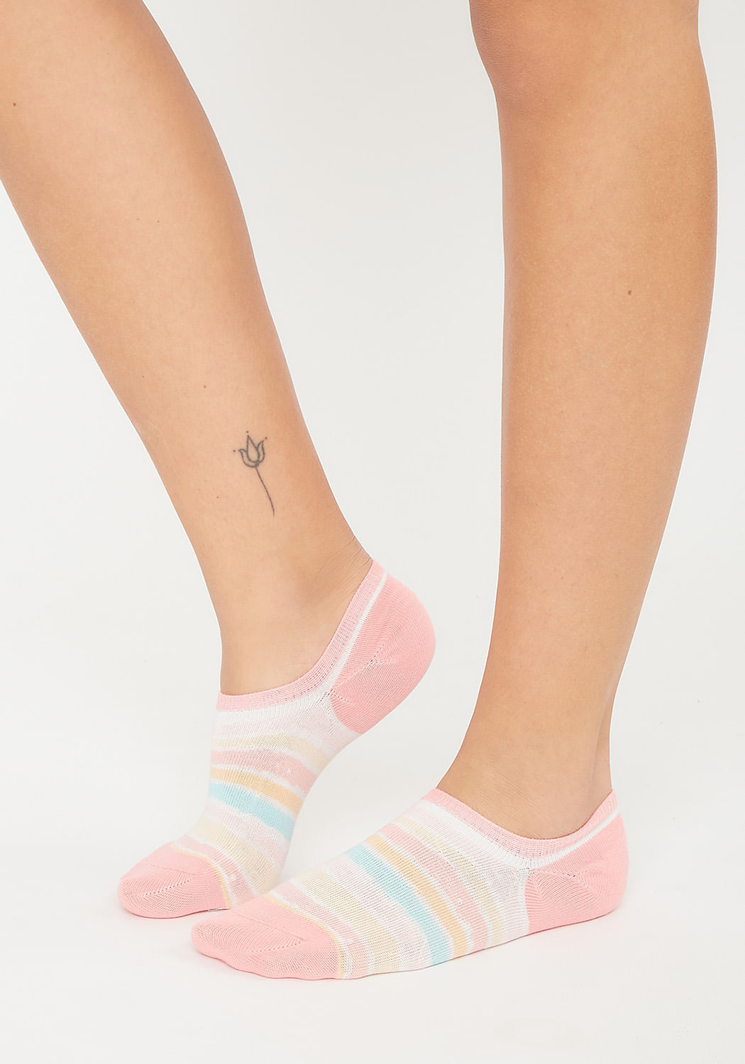 TRIPACK CALCETIN INVISIBLE ALGODÓN