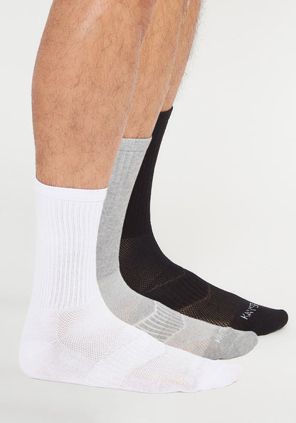 TRIPACK CALCETIN SOQUETES ALGODÓN