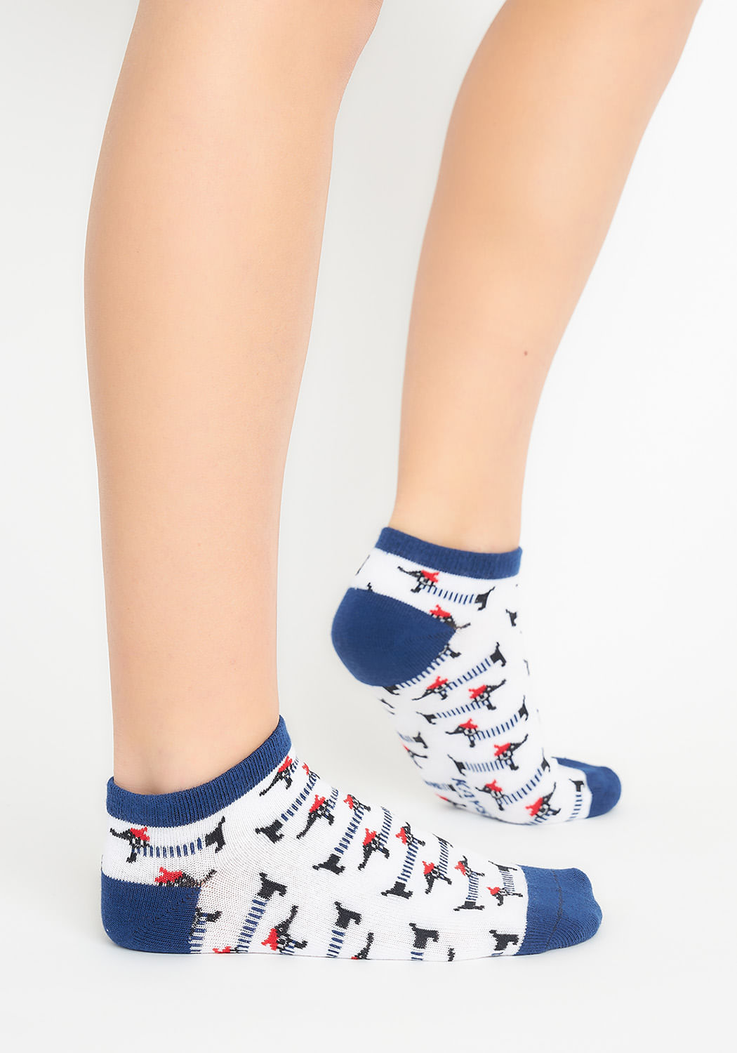 PACK 5 CALCETIN TOBILLEROS ALGODÓN