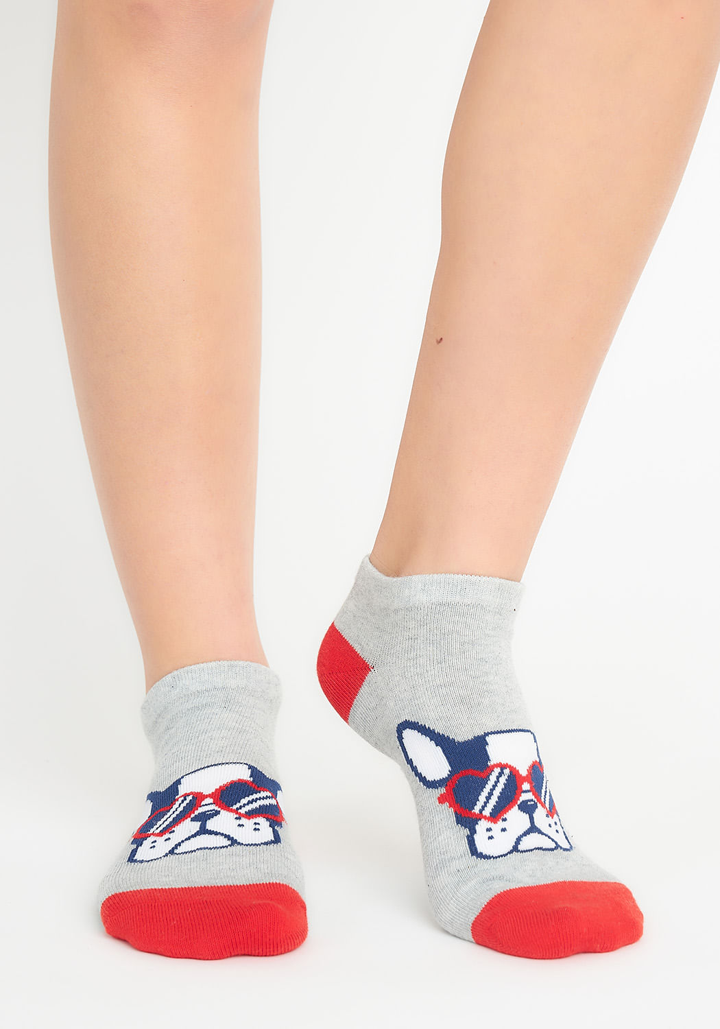 PACK 5 CALCETIN TOBILLEROS ALGODÓN