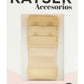 EXTENSOR DE CONTORNO CON 2 GANCHOS BEIGE DE MUJER