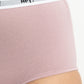 CALZÓN TIRO ALTO MAXI DE ALGODÓN HEY ROSADO DE MUJER