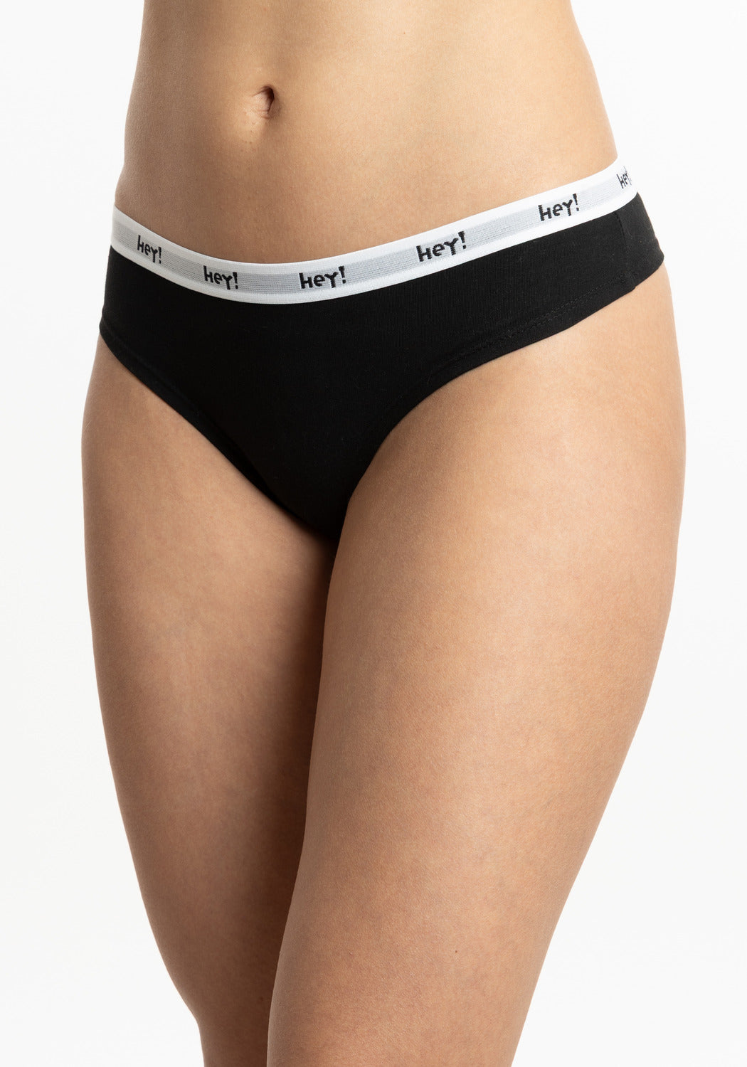 COLALESS DE ALGODÓN HEY NEGRO DE MUJER