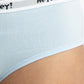 PANTALETA DE ALGODÓN HEY CELESTE DE MUJER