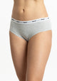 PANTALETA DE ALGODÓN HEY GRIS DE MUJER
