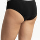 PANTALETA DE ALGODÓN HEY NEGRO DE MUJER