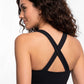 PETO DE MICROFIBRA HEY NEGRO DE MUJER