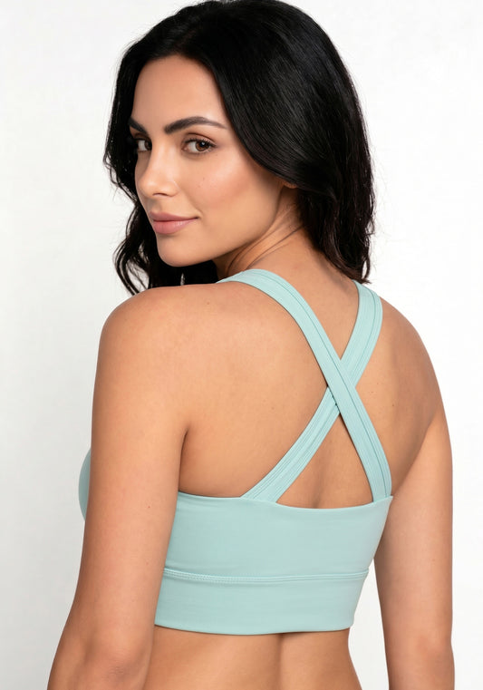PETO DE MICROFIBRA HEY VERDE DE MUJER