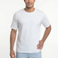POLERA MANGA CORTA DE ALGODÓN HEY BLANCO DE HOMBRE